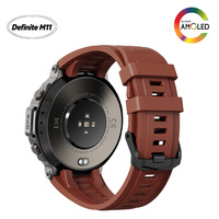 Montre connectée sport GPS Definite M11-DM58 avec écran AMOLED de 1,43 pouce, étanche 5 ATM, altimètre, boussole, logo de démarrage personnalisé, vente en gros