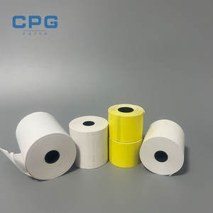 Ruban thermique pour terminal de point de vente (POS) / guichet automatique (GAB) en vrac, directement du fabricant, revêtement supérieur, sans BPA, certifié ISO9001, papier thermique de type noyau - Product Image 1