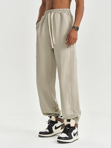 Pantalones Deportivos SL450P 2025 para Hombre y Mujer, 450G, Tejido Terry, 100% Algodón, Sencillos, Cómodos, Holgados, Casuales, Cintura Media, Lona - Product Image 2