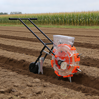 Semoir manuel à maïs, planteur à pousser à la main pour la plantation de graines de maïs et de blé, conception impeccable