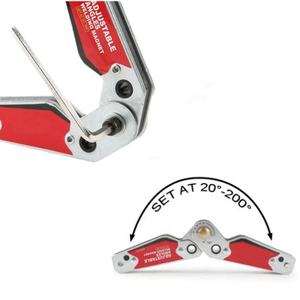 Usine 20-200 degrés réglable Multi Angles support de soudage magnétique NdFeB <span class=keywords><strong>aimant</strong></span> de serrage <span class=keywords><strong>pour</strong></span> la soudure - Product Image 2