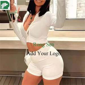 Ensemble short et soutien-gorge 5 pièces sexy Vêtements de sport personnalisés pour femmes sous armure pour dames élégantes - Product Image 4