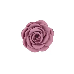 बाल सहायक उपकरण हेडबैंड आभूषणों के लिए फैशन हस्तनिर्मित फेल्ट गुलाब के फूल DIY