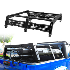 Accessoires <span class=keywords><strong>pour</strong></span> galerie de toit de voiture Accessoire extérieur en <span class=keywords><strong>acier</strong></span> robuste <span class=keywords><strong>pour</strong></span> camionnette avec une capacité supérieure à 100kg - Product Image 1