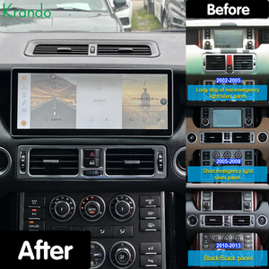Radio Android Auto Krando de 10.25 Pulgadas para Range Rover Vogue V8 L322 2002-2013, Estéreo Android con GPS, Navegación, Carplay Inalámbrico - Product Image 4