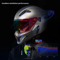 Casque de moto modulaire certifié DOT, intégral, rabattable, double visière, casque de moto avec mentonnière amovible, pour hommes et femmes