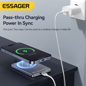 <span class=keywords><strong>ESSAGER</strong></span> produit chaud 15W 5000mah petite banque d'alimentation magnétique sans fil centrale électrique Portable 20W Pd Mini <span class=keywords><strong>Powerbank</strong></span> pour Iphone - Product Image 5