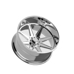 Jantes de camion forgées 24-30 pouces 14J 8x170, finition polie brillante, face concave, personnalisées pour camions et pick-up grand format - Product Image 1