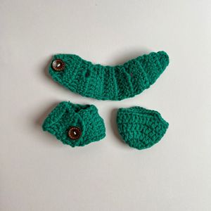 Suéteres de peluche para muñecas, ropa de algodón, pantalones, bolsos para niños de 5 a 7 años, primavera 2024, tema de animales y naturaleza, rosa, morado, amarillo, verde, azul - Product Image 4