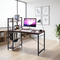 Bureau moderne et contemporain avec table PC en bois et acier Style design contemporain pour tables d'atelier et de conférence
