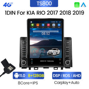 Schermo Touch Android 13 con Telecamera a 360° e WiFi per KIA <span class=keywords><strong>RIO</strong></span> 2017 2018 2019, Autoradio con Lettore DVD e Carplay - Product Image 5