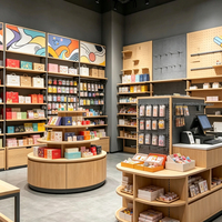 Vitrines en bois sur mesure pour boutiques spécialisées, magasins de cadeaux haut de gamme et boutiques de luxe