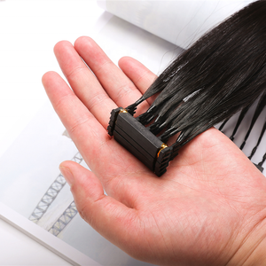 Top Elles Remy Haar verlängerungen 6D Haar 2. Generation Double Drawn Nagel haut intakt mit hoher Qualität - Product Image 3