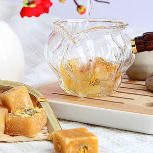 Chá de Crisântemo com Açúcar de Rocha e Cubos de Mel - 200g de Mistura de Chá em Lata para Bem-Estar Relaxante - Product Image 6