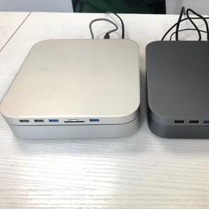 Boîtier pour disque dur M1/M2 Silver pour Hub <span class=keywords><strong>Mac</strong></span> <span class=keywords><strong>Mini</strong></span> <span class=keywords><strong>2020</strong></span>, station d'accueil USB, Hub <span class=keywords><strong>Mac</strong></span> - Product Image 1
