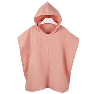 <span class=keywords><strong>Serviette</strong></span> à capuche de haute qualité en coton biologique, <span class=keywords><strong>serviette</strong></span> à capuche pour bébé en mousseline, couleurs bambou, fabricant de serviettes poncho personnalisées pour bébé et enfant - Product Image 6