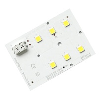 Module de source lumineuse LED standard Zhaga 12,5W 193LM/W 6H1 avec puce SMD5050, 6 LED, 5000K, DC36V, lentille LED Whti pour éclairage extérieur de parcs