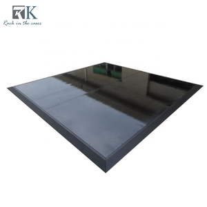Outdoor Black Dance Floor Portable Dance Flooring Event Mobile Dance Floor Panels with Aluminum Edges - Product Image 1