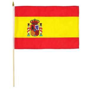 Mini drapeau mexicain à agiter à la main avec mât en <span class=keywords><strong>bois</strong></span>, en gros - Product Image 2