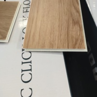 Impermeable grano de madera 4mm 5mm 6mm 7mm 8mm Pvc clic bloqueo Spc suelo Lvp suelo vinilo tablón lujo vinilo suelo con Ixpe