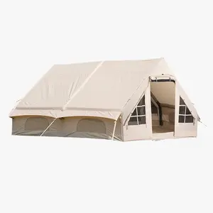 厂家销售冬季户外帐篷防水野营家庭自充气野营帐篷