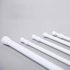 Extension Tringles à rideaux de <span class=keywords><strong>douche</strong></span> <span class=keywords><strong>sans</strong></span> perçage <span class=keywords><strong>Tringle</strong></span> à rideau de <span class=keywords><strong>douche</strong></span> télescopique <span class=keywords><strong>sans</strong></span> perçage - Product Image 1