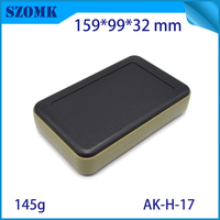 Szomk ABS boîtier de batterie d'instrument de poche boîtier électronique affichage Portable petit boîtier de poche en plastique à distance