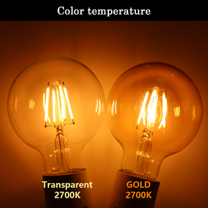 Chất lượng cao 6 Wát <span class=keywords><strong>E27</strong></span> Hot Bán <span class=keywords><strong>Globe</strong></span> Shape <span class=keywords><strong>Led</strong></span> <span class=keywords><strong>Bulb</strong></span> G95 bóng đèn <span class=keywords><strong>LED</strong></span> filameng ánh sáng Retro từ Trung Quốc, được sử dụng ngoài trời hoặc trong nhà - Product Image 2