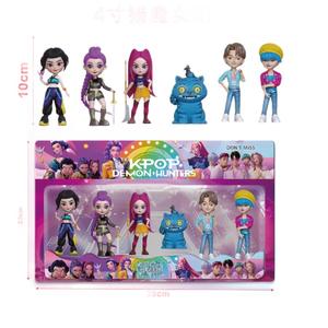 Nueva Figura <span class=keywords><strong>de</strong></span> PVC <span class=keywords><strong>de</strong></span> Demon Slayer K- Korean Tiger Star Music, Versión Q, Modelo <span class=keywords><strong>de</strong></span> Colección <span class=keywords><strong>de</strong></span> Moda para Decoración - Product Image 5