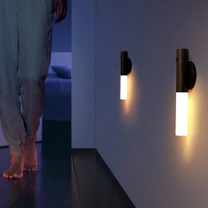 Luz noturna magnética de led, carregamento usb, sensor de movimento, luz para parede, para corredor - Product Image 2