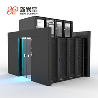 Kabinet Server Baja Penahan Panas Dingin yang Dapat Disesuaikan, Rak Pusat Data Modular Prefabrikasi