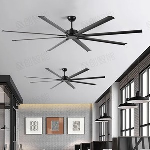 Ceiling Fan Large Size Aluminum Blade Ac Motor Reversible Airflow For Industrial Commercial Office Use - Product Image 1