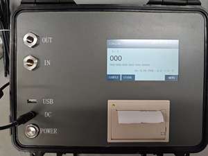 Compteur de particules d'huile portable économique ISO 4406, testeur de teneur en eau dans l'huile lubrifiante, analyseur de particules en ligne - Product Image 5