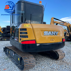 มือสอง Sany Sy75 Sy60ตีนตะขาบ2023รุ่น6ตันน้ำหนักปฏิบัติการพร้อมปั๊มเครื่องยนต์ PLC & Motor - Product Image 3