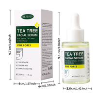 Sérum Visage Arbre à Thé Marque Blanche OEM – Traitement Anti-Acné, Contrôle du Sébum, Minimisation des Pores – Formule et Emballage Personnalisés
