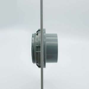 Kansaikako P32-003 Prise murale double filetée en PVC à design compact et simple, pour produits de traitement de l'eau, 50A, Japon - Product Image 4