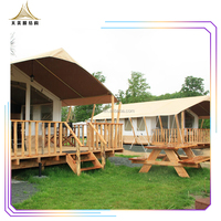 Petites maisons en toile assorties et en tissu, chapiteau pour le camp de la jungle, livraison gratuite