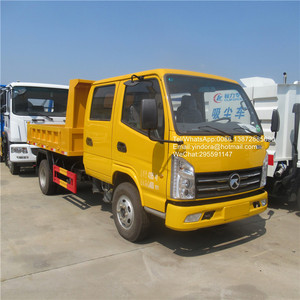 Trung Quốc 4X2 Cabin Đôi Kama Thương Hiệu <span class=keywords><strong>Dump</strong></span> Truck 3Tons Đang Tải Nhỏ Diesel <span class=keywords><strong>Dump</strong></span> 3T Tipper Xe Tải - Product Image 2