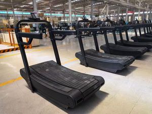 Tapis roulant non motorisé - Équipement d'exercice <span class=keywords><strong>cardio</strong></span> pour la maison, tapis roulant sans électricité avec conception à bande - Product Image 3
