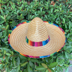 カラフルな量のメキシコの麦わら帽子屋外旅行またはカジュアルなベトナム製サプライヤー - Product Image 5