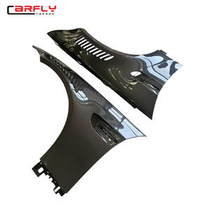 Pour <span class=keywords><strong>BMW</strong></span> E92 M3 2007-2013, ailes de garde-boue ventilées en fibre de carbone sèche personnalisées, revêtement brillant, qualité cohérente - Product Image 3