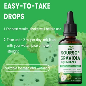 Suplemento Líquido de Guanábana (Graviola) de Marca Privada OEM para el Apoyo Inmunológico, la Salud Intestinal y el Apoyo Antioxidante - Product Image 4