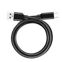 Kabel USB 3.2 Tipe-C Universal 10Gbps Transfer Data Kecepatan Tinggi 60W 3A Pengisian Cepat Braid PVC untuk Laptop Monitor Mobil