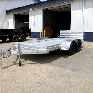 ALUMA 14 ft x 78 in Motorcycle Utility <b>Trailer</b> Factory Price Agricultural Equipment - Product Image 1