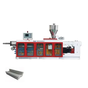 Alta capacidade de saída pvc da extrusão do perfil da janela do plástico da capacidade
