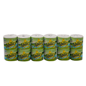 Pâte à papier vierge en gros Rouleau de papier hygiénique recyclé Papier hygiénique abordable - Product Image 6