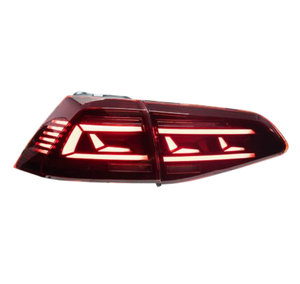 <span class=keywords><strong>Feux</strong></span> <span class=keywords><strong>arrière</strong></span> rouges compatibles avec Volkswagen <span class=keywords><strong>Golf</strong></span> <span class=keywords><strong>7</strong></span>, variante <span class=keywords><strong>7</strong></span>.5, <span class=keywords><strong>feux</strong></span> <span class=keywords><strong>arrière</strong></span> LED dynamiques modifiés pour Magotan B8 - Product Image 3