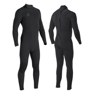 कस्टम लोगो छाती ज़िप 4/3 नियोप्रोन आर्टसूट आदमी लंबे सर्फ सूट आदमी के लिए उच्च लोच चूना पत्थर पूर्ण डाइविंग सूट - Product Image 3