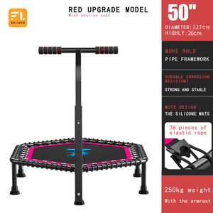 Vente sur <span class=keywords><strong>trampoline</strong></span> hexagone pliable de haute qualité pas cher capacité portante <span class=keywords><strong>400</strong></span> kg élastique sans ressort - Product Image 3