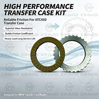 Kit de plaques de friction et de plaques en acier pour embrayage de boîte de transfert BMW ATC450 27107643748 27108697976 X3 X5 X6 XDrive